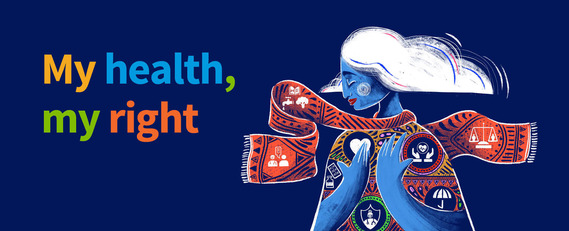 World Health Day 2024 Banner: My Health, My Right