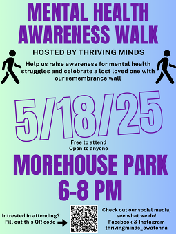 Mental Health Awareness Walk