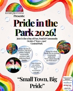 Pride in the Park hosted by RainbOwatonna on July 11th