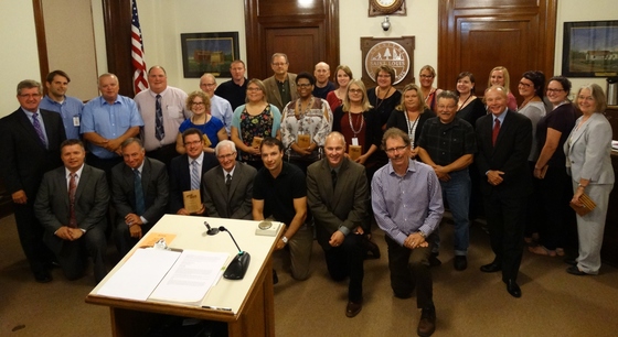 County Board honors employees for response to storm
