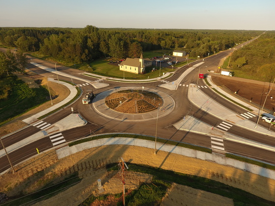 Hermantown Roundabout