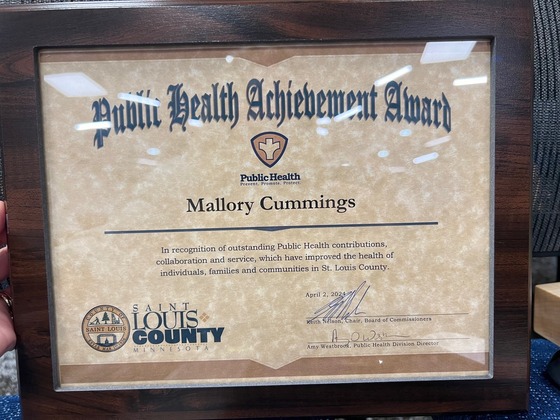 Mallory Cummings award