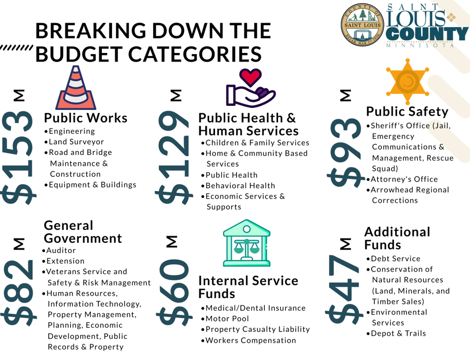 Budget infographic