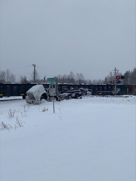 Train Versus Semi