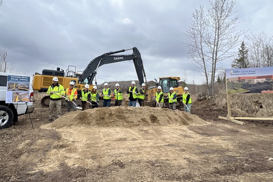 Central Range Transportation Facility groundbreaking