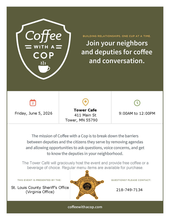 coffee with a cop flier