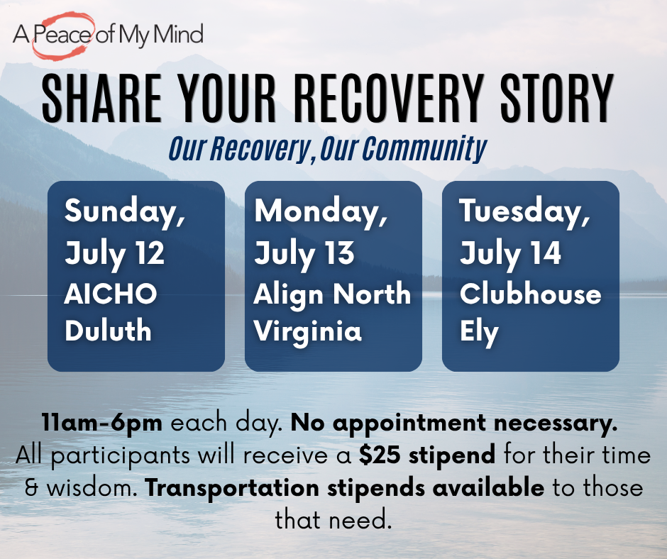 Our recovery, our community