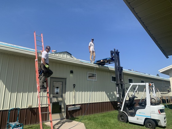 Floodwood Services Reroof