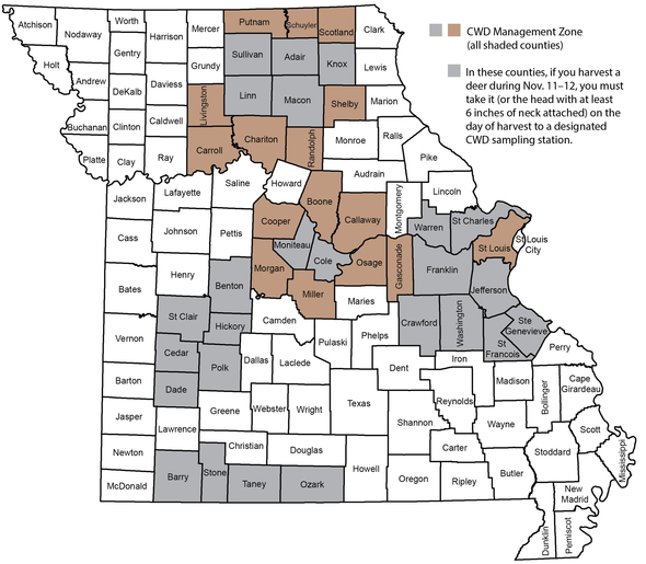 Missouri Department of Conservation urges hunters to help find CWD ...