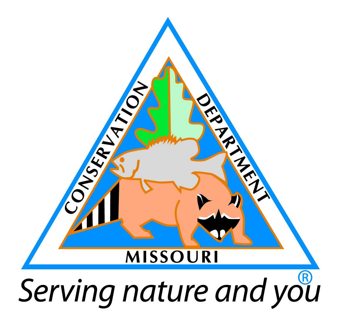 The Missouri Department of Conservation logo.