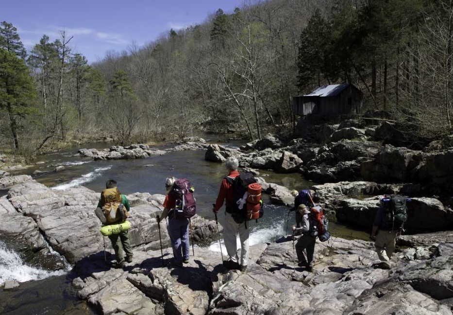 backpacking picture for news release