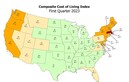 cost of living map