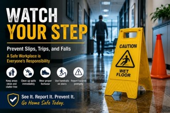 watch your step poster