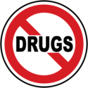Drug Stop Sign