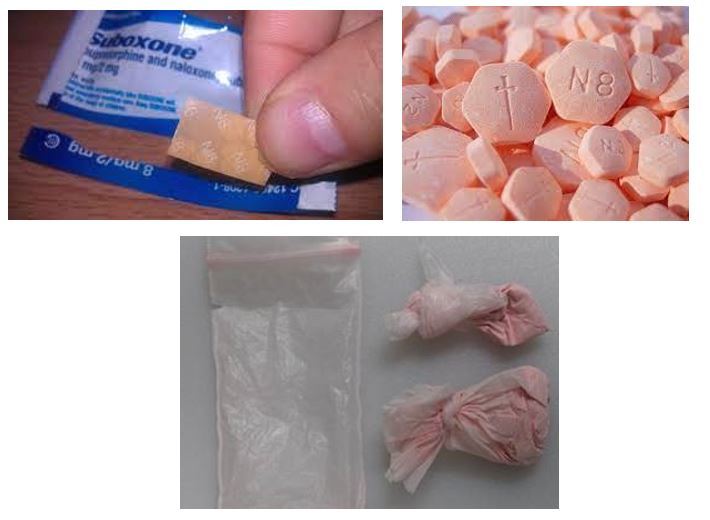 Security Alert - Types of Suboxone Found in an Institution