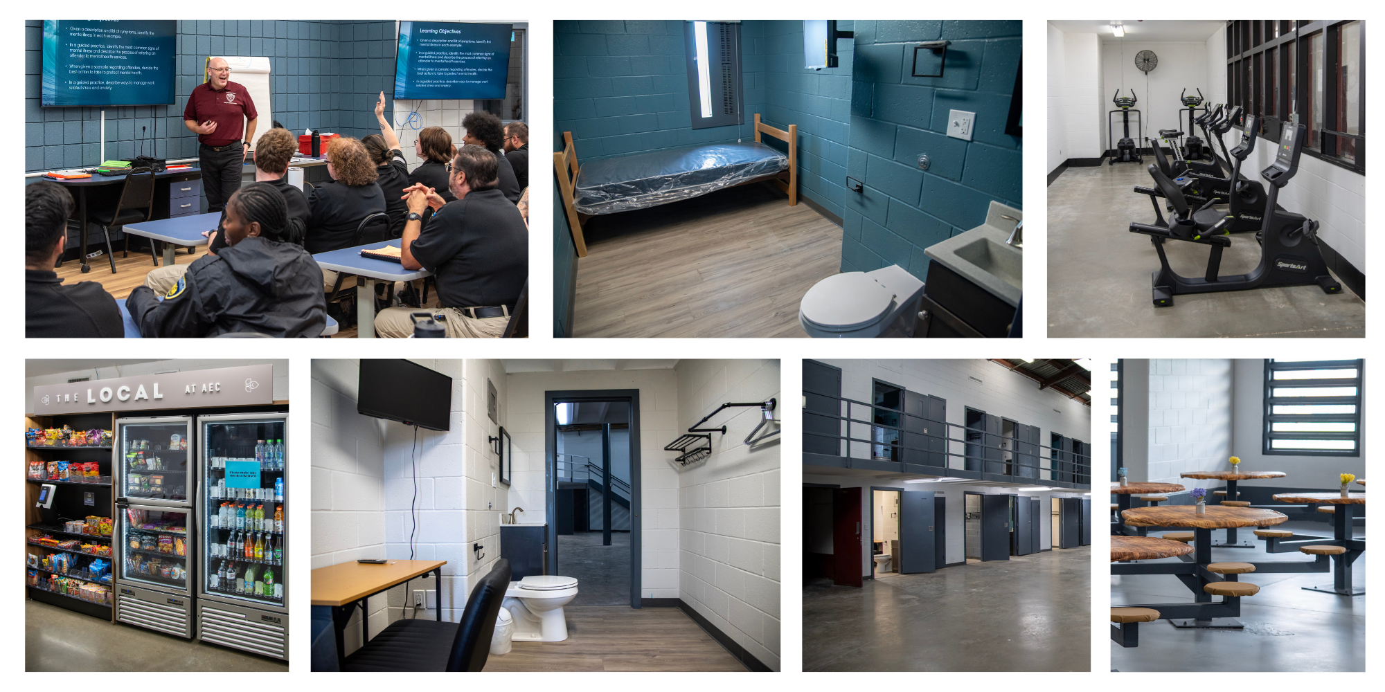 25 Things: We attracted, trained and retained the best team in state government. Photo collage - Academy for Excellence in Corrections