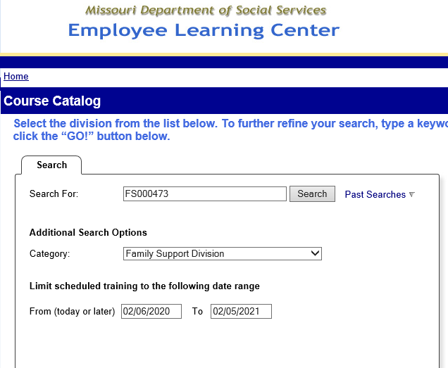 FSD - Employee Learning Center