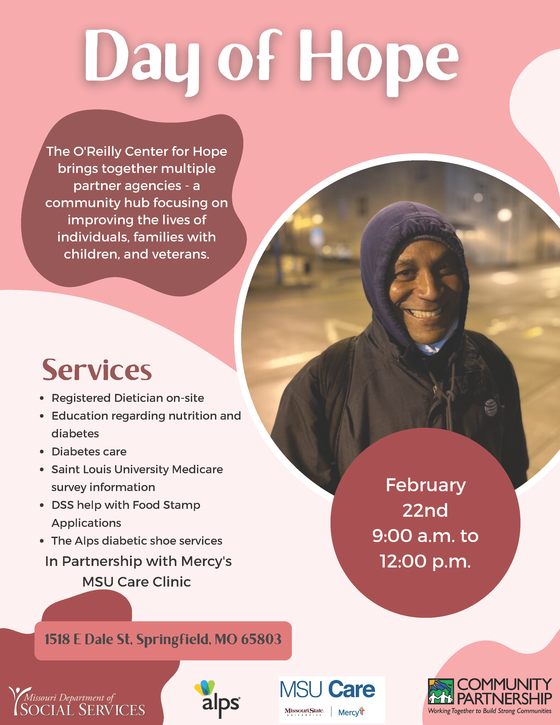 FSD- Day of Hope event flyer
