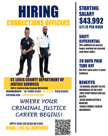 FSD- StL Dept of Justice hiring flyer