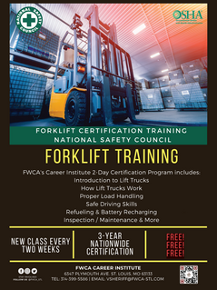 FSD- Forklift Training flyer