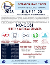 FSD- Healthy Delta event flyer