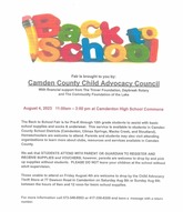 FSD- Camden Co back to school