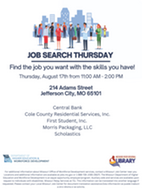 FSD- Job Search Thursday flyer