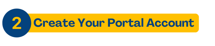 create your portal account