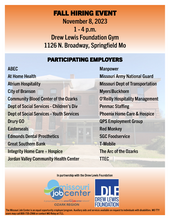 FSD- Drew Lewis fall hiring event