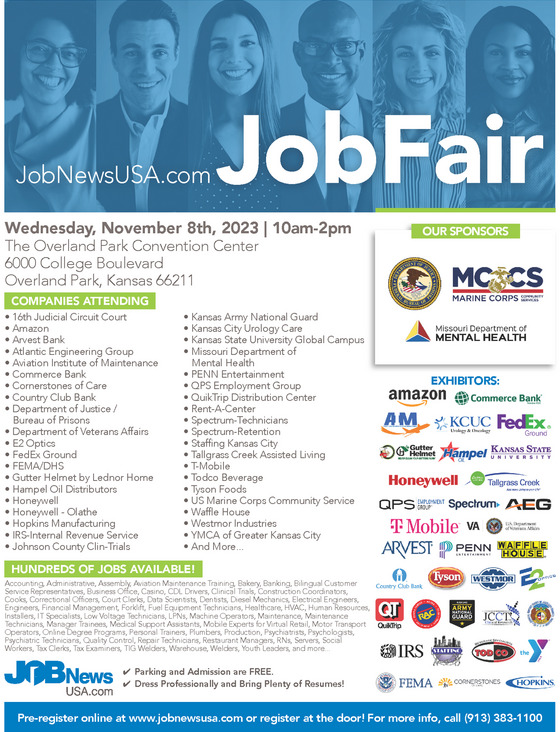 FSD- Kansas City Job Fair flyer