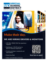 FSD- Special School Dist Now hiring flyer