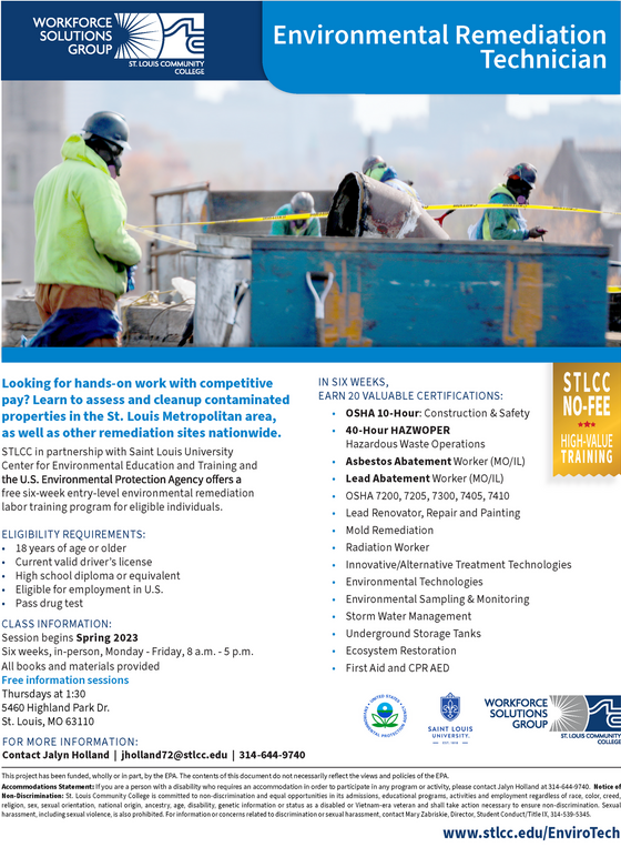 FSD- St Louis Community College Flyer