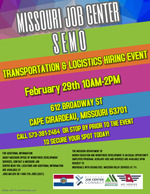 FSD- SEMO Hiring event flyer