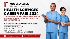 FSD- Moberly Area Healthcare Career Fair flyer