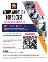 FSD- Accommodations for Success event flyer