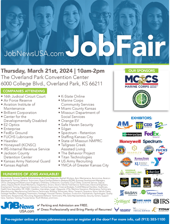 FSD- JobNews KC event flyer