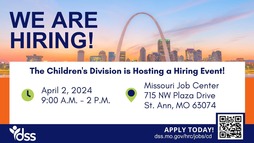FSD- Children's Division hiring event in St Louis