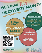 FSD- St Louis Recovery event flyer