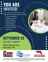 FSD- Kirksville Job Center open house