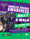 FSD- annual DV awareness rally flyer