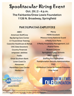 FSD- Drew Lewis Hiring Event flyer