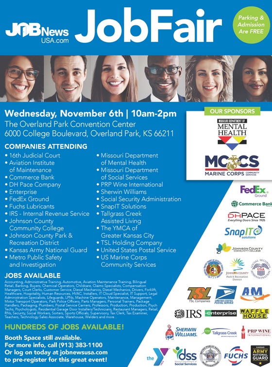 FSD- Kansas City JobNews job fair flyer