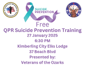 FSD- Elks Suicide Prevention Training