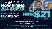 FSD- La Z Boy hiring event
