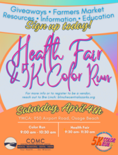 FSD- Health fair flyer