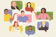 Online remote video conference call