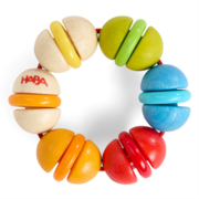 Rainbow Rattle Grasping and Teething Toys 