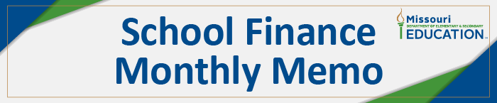 School Finance Memo Image Header