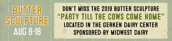 Gerken Dairy Center Butter Sculpture