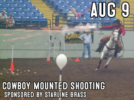 Cowboy Mounted Shooting, Aug 9
